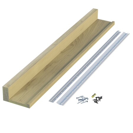 Designs Of Distinction 36" Slimline Channel Shelf - Paint Grade 01CHSHLF0436PT1